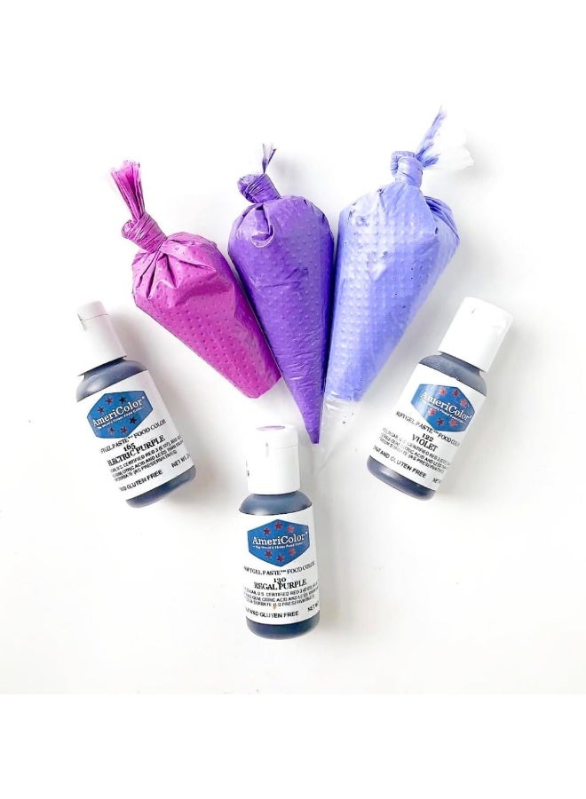 AmeriColor Regal Purple Soft Gel Paste Food Color - Image 4